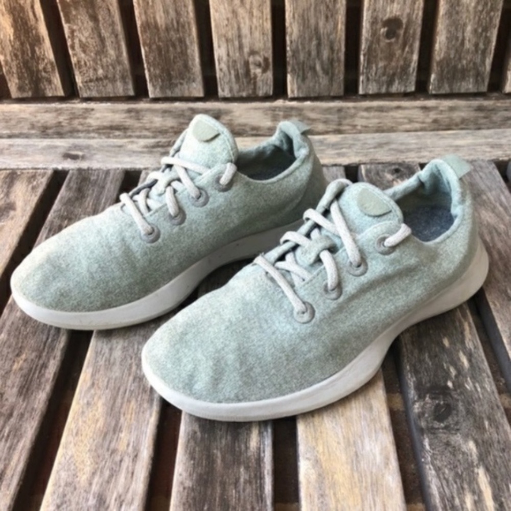 AllBirds Mint Green Running Shoes